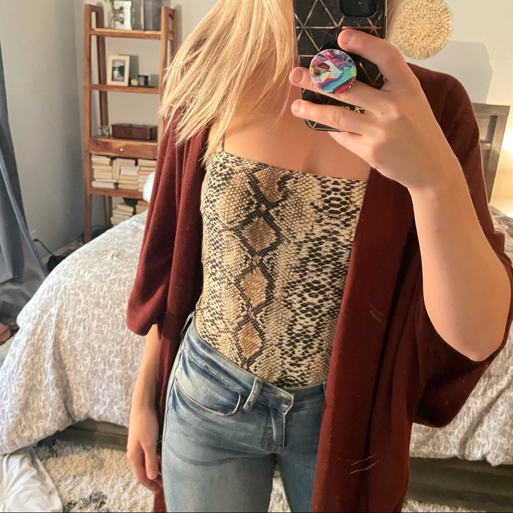 Snake skin bodysuit